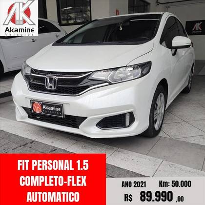 HONDA FIT 1.5 PERSONAL 16V FLEX 4P AUTOMÁTICO HONDA FIT 1.5 PERSONAL 16V FLEX 4P AUTOMÁTICO